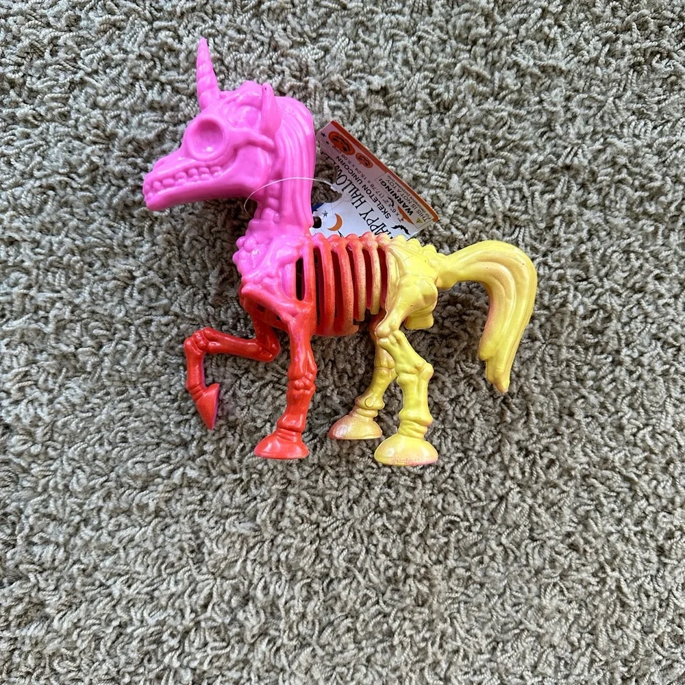 New Halloween Whimsigoth skeleton uniocorn 🦄